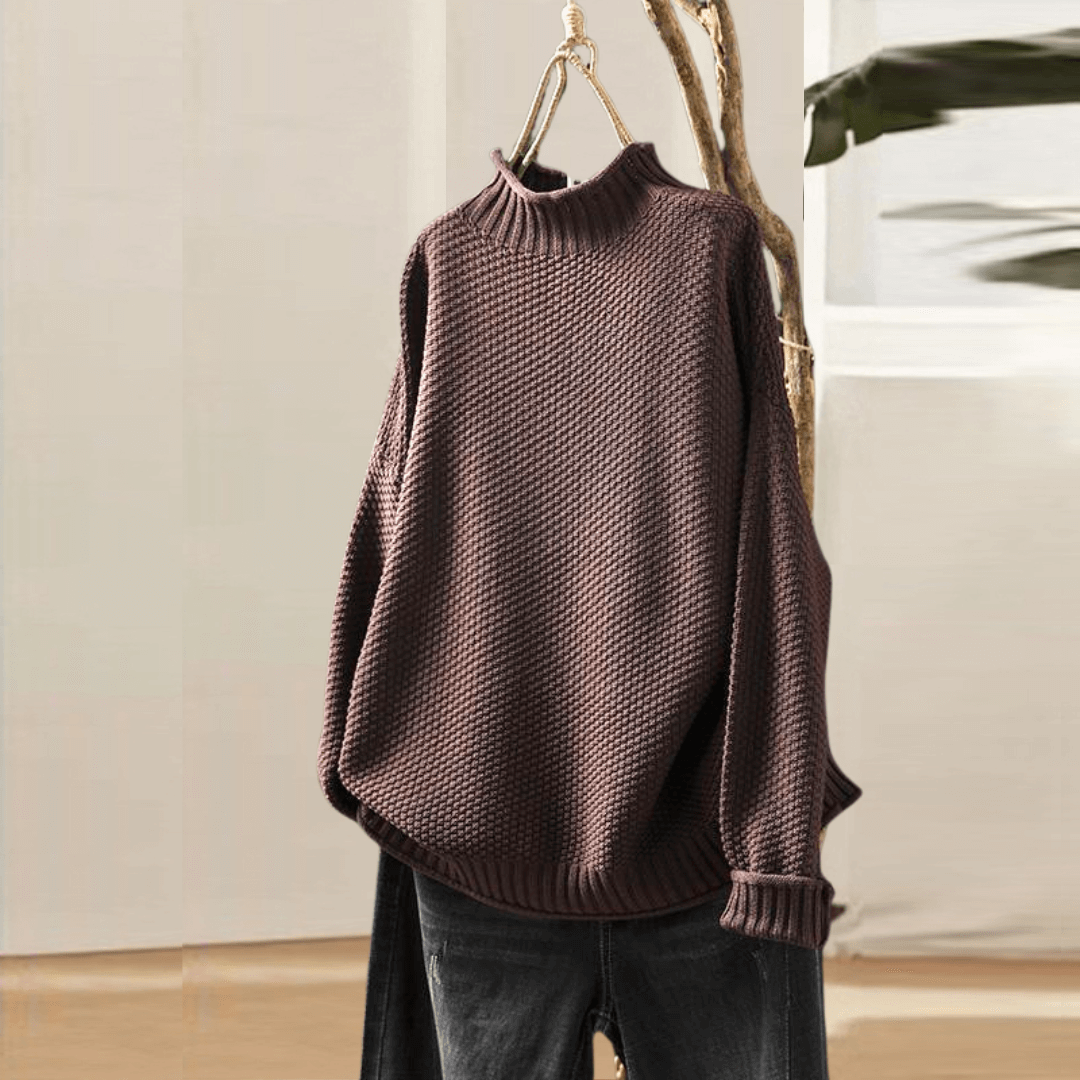 Catherine Knitted Turtleneck Sweater