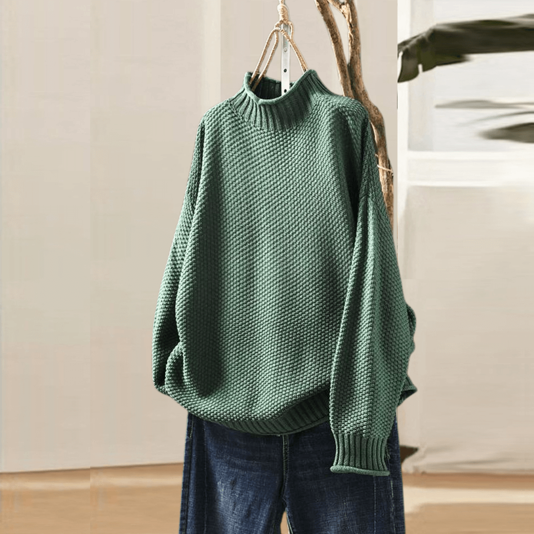 Catherine Knitted Turtleneck Sweater