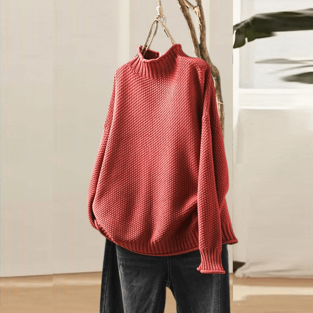 Catherine Knitted Turtleneck Sweater