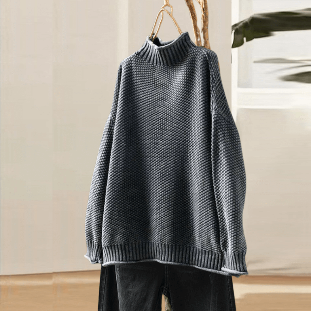 Catherine Knitted Turtleneck Sweater