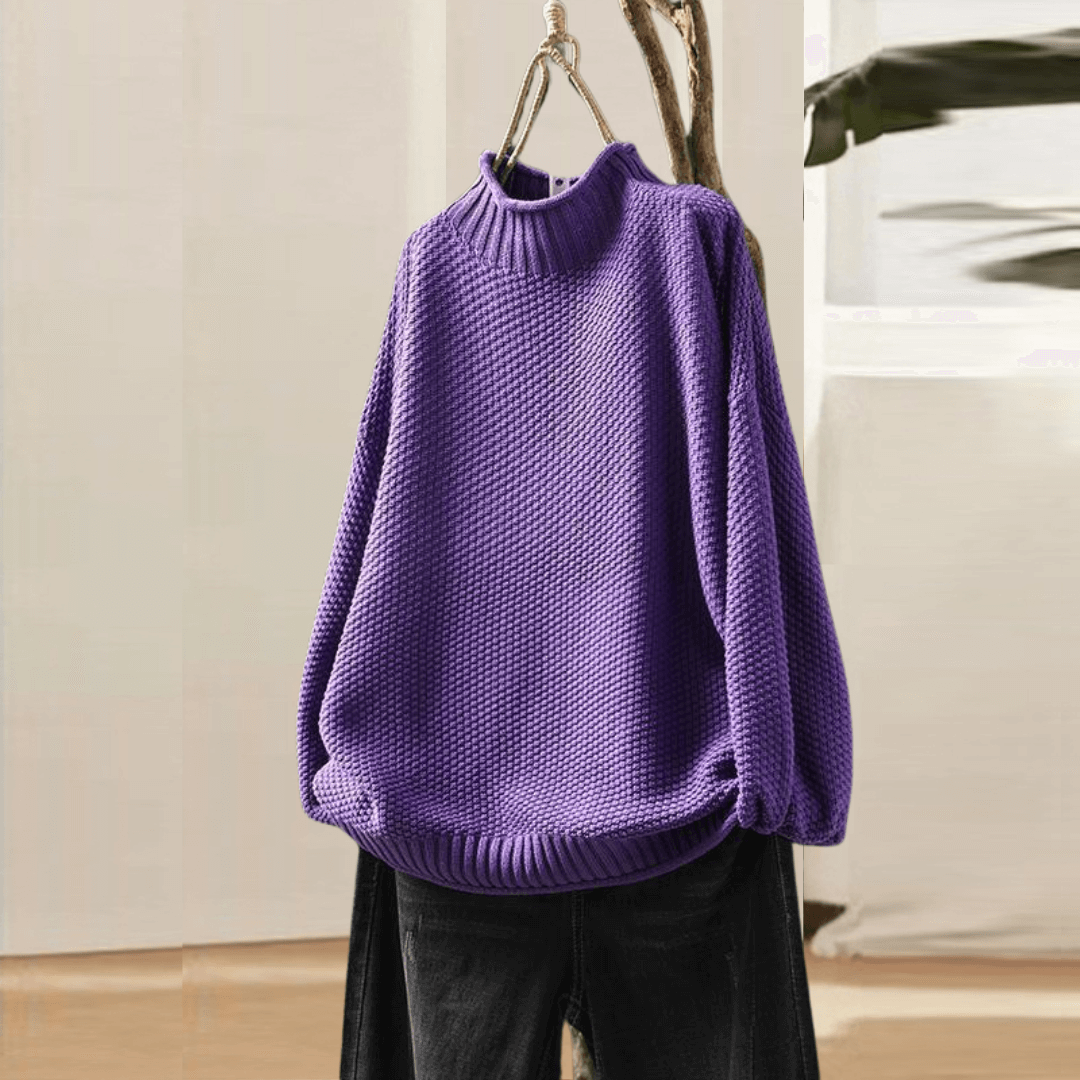 Catherine Knitted Turtleneck Sweater