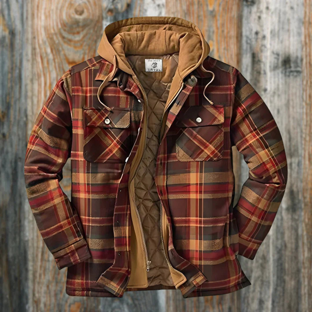 Samsoe Plaid Lumberjack Jacket