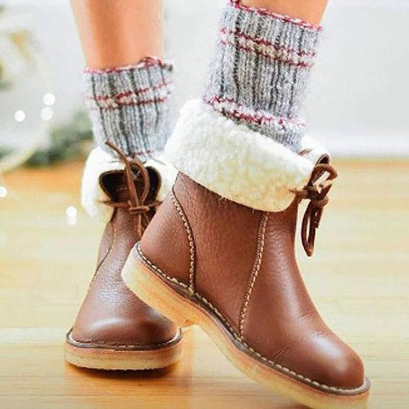 Cassy Waterproof Wool Lining Boots