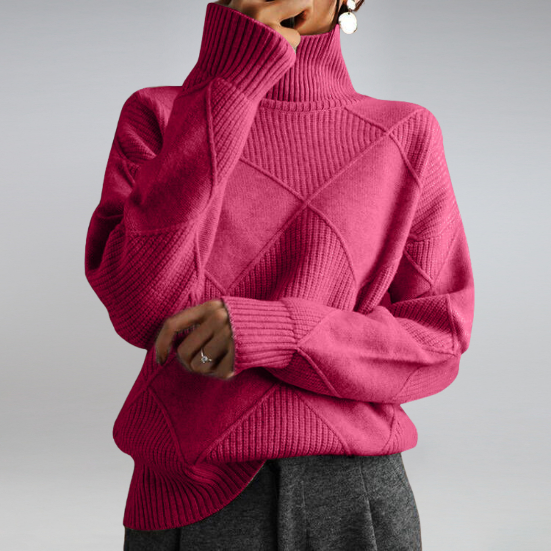 Adelia Elegant Turtleneck Sweater