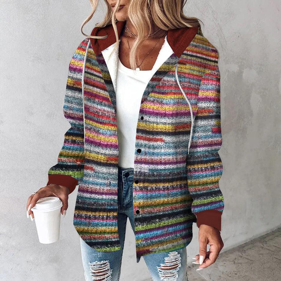 Debbie Knitted Hooded Sweater