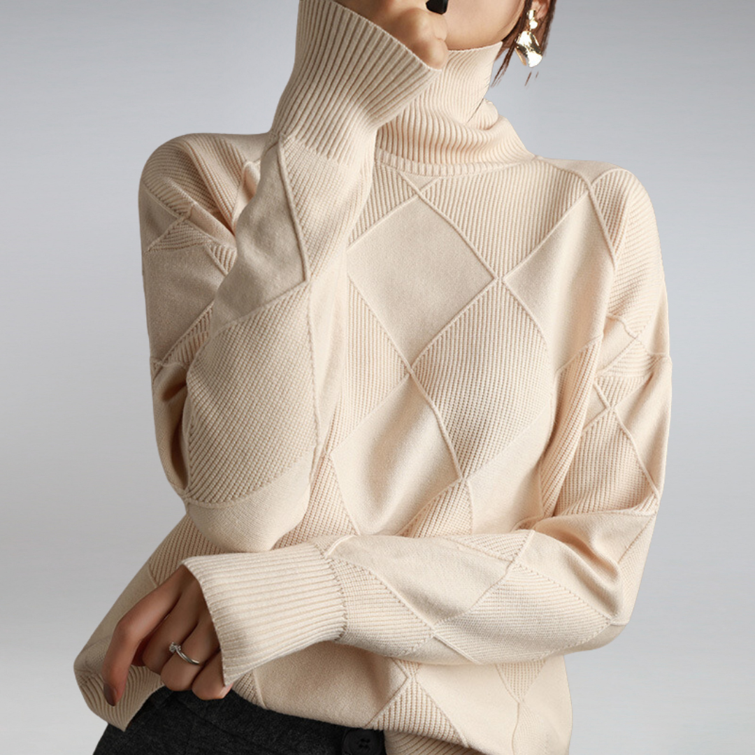 Adelia Elegant Turtleneck Sweater