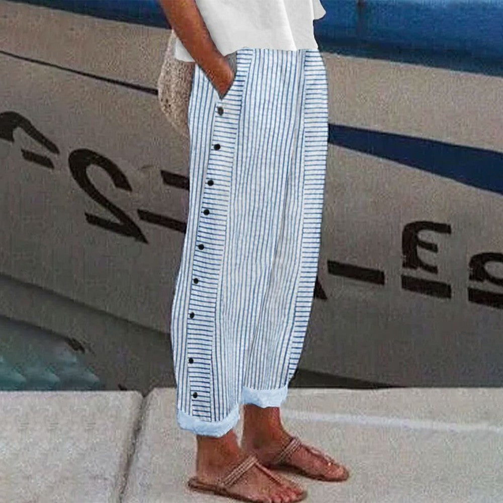 Sandy Elegant Pants with side pockets