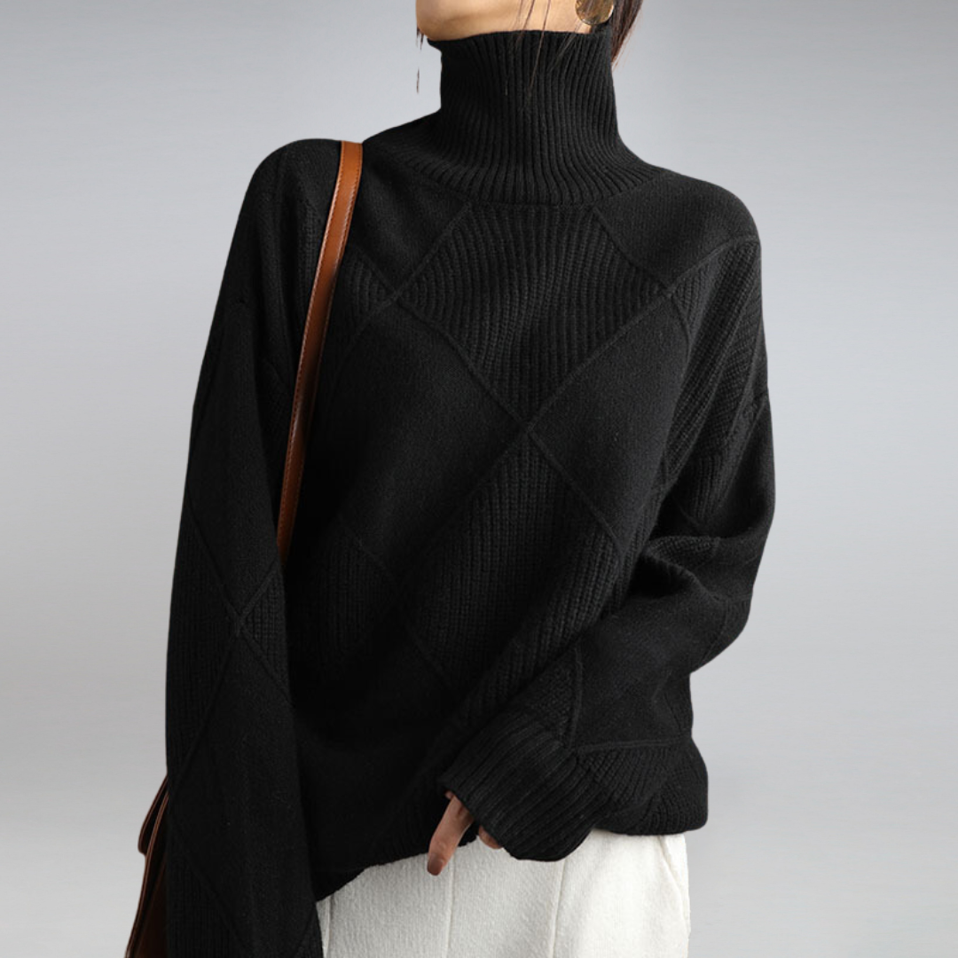 Adelia Elegant Turtleneck Sweater