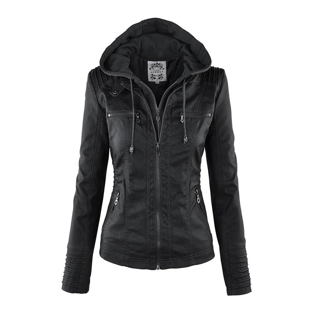 Vanessa ™ Vegan Leather Winter Jacket