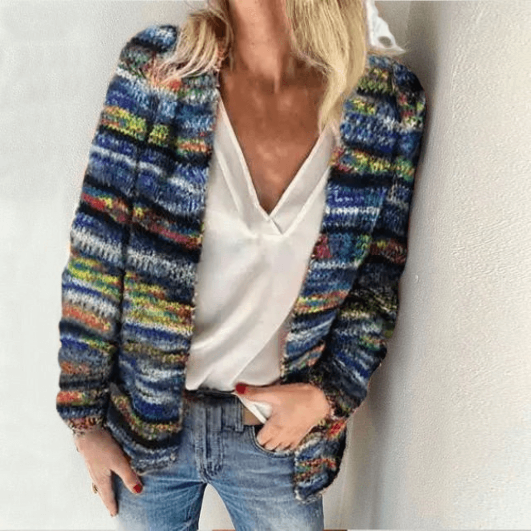 Pam Colorful Knit Cardigan