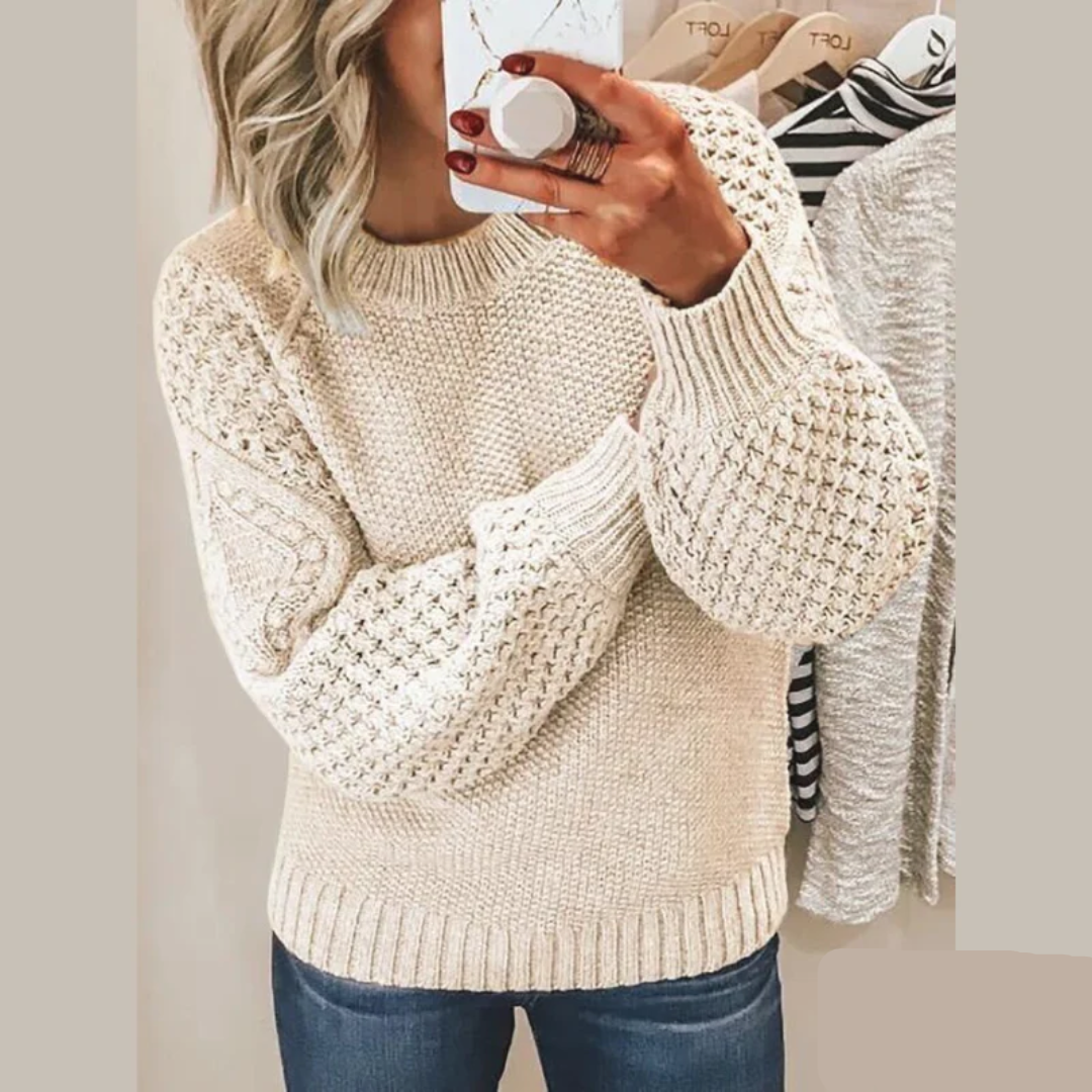 Cora Elegant Knit Sweater