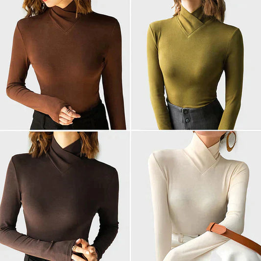 Esther Elegant Turtleneck Top